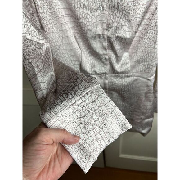 Lioness Mirror Image Satin Mini Dress Python Snakeskin Print Size XS - Picture 5 of 9